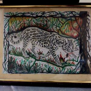 tiger midsummer acrylic