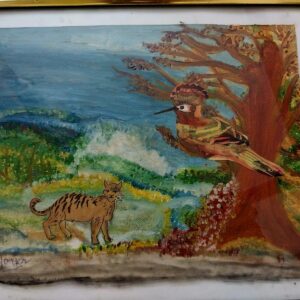 landscape, medium oil